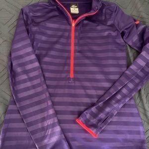 Women’s Nike Pro Dri Fit 1/4 zip Shirt